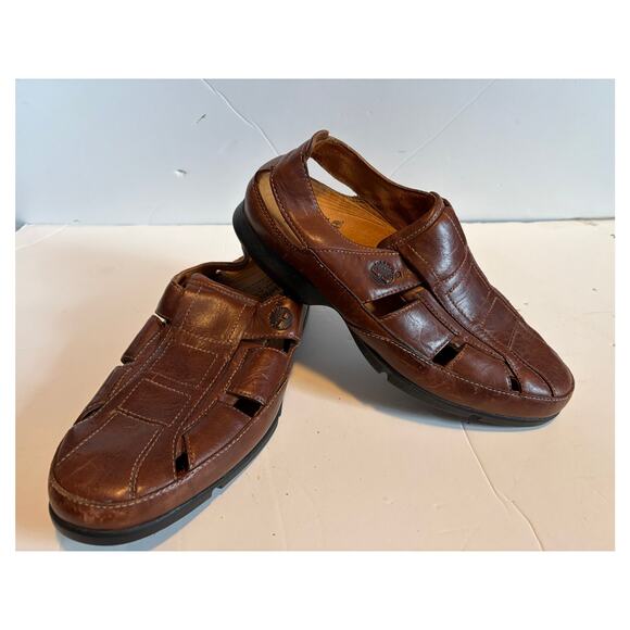 Timberland Altamont Fisherman Sandals Brown Leather 8/8.5 main image 10
